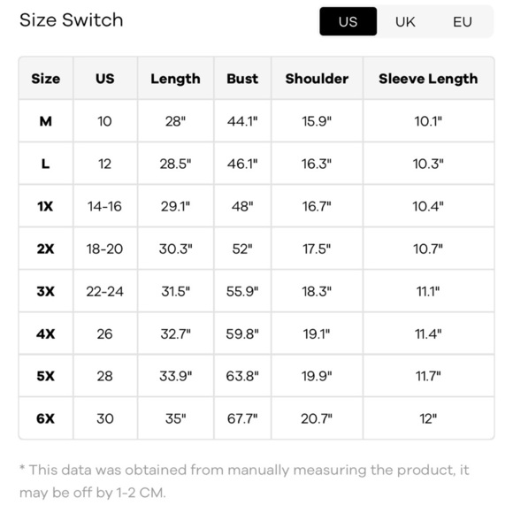 BloomChic Plus Size 2XL Ditsy Floral Shirred Ruffle Sleeve Elastic Waist Blouse - Picture 5 of 5